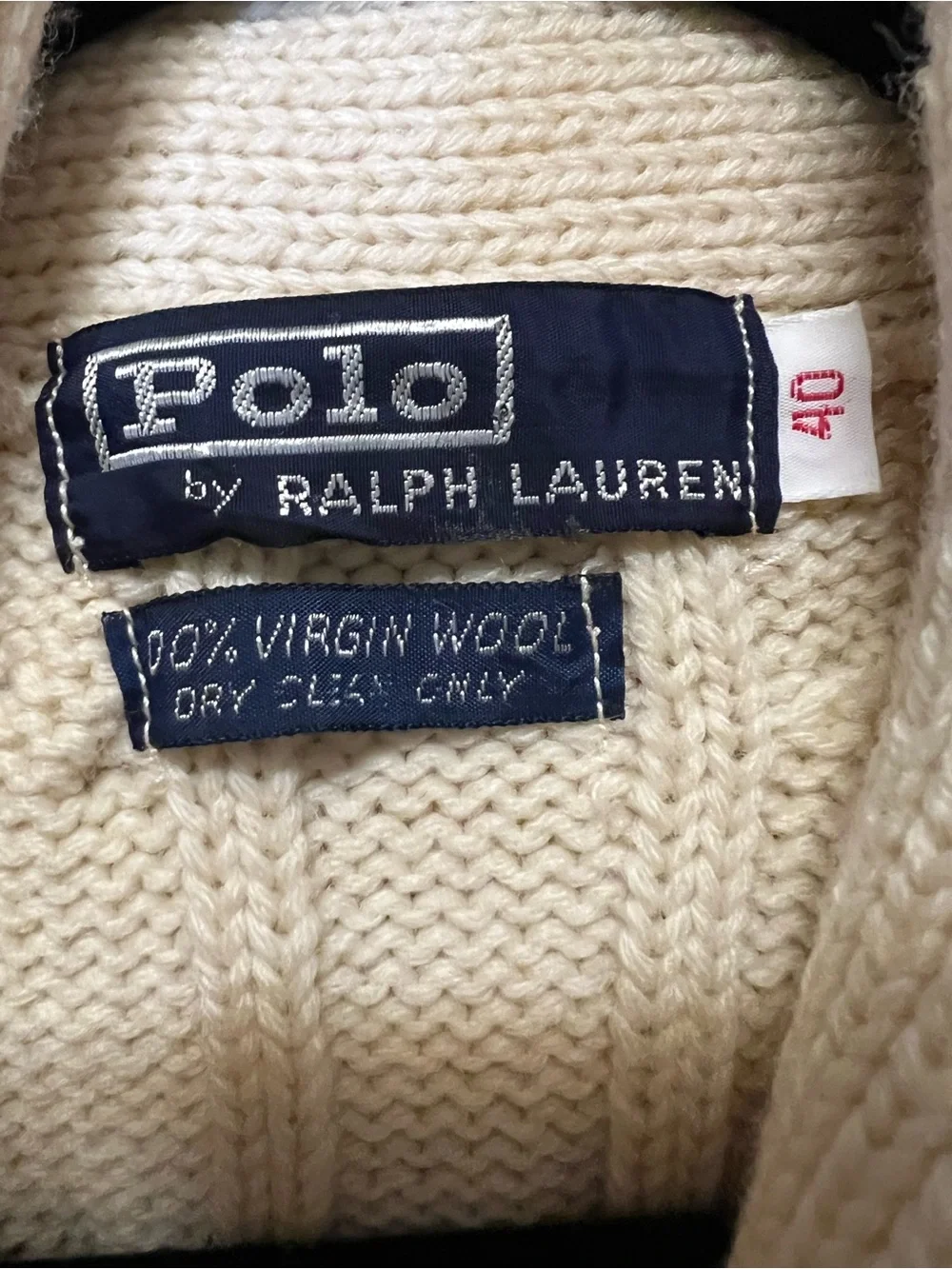 Polo Ralph Lauren Sleeveless Sweater / Vest, size 40